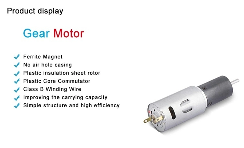 12V DC Planetary Gear Motor DC Motor